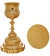 Chalice and Paten in High Polish Finish
