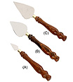 Stainless Steel Spears with Wood Handle