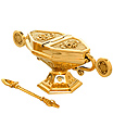 Church Incense Boat and Spoon for Thurible