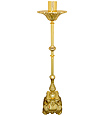 Solid Brass Paschal Candle Holder