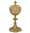 Solid Brass Holy Family Ciborium Italian Style