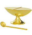 Brass Incense Boat and Spoon for Censor