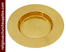 Brass Stacking Bread Plate