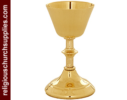 Gold Plated Chalice