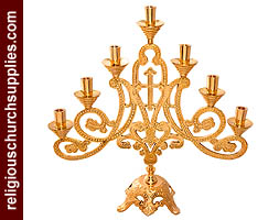 Classic Ave Maria Candleabra 7 Light