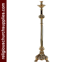 Brass Altar Candlestick