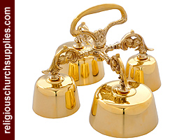 Brass Church Bells