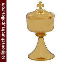 Catholic Ciborium, Church Goods Brass Ciborium, Church Supplies Catholic  Ciborium