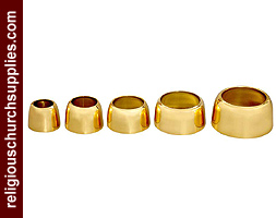 Solid Brass Candle Wind Protector
