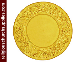 Hand Carved Brass Paten Well