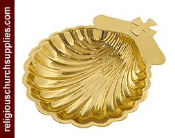 Brass Church Baptismal Shells
